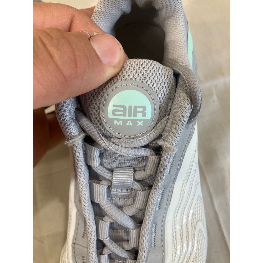 Nike Air Max TW Womens Grey White Mint Green Running Shoes HF2620-104 Size 6 - Picture 4 of 8